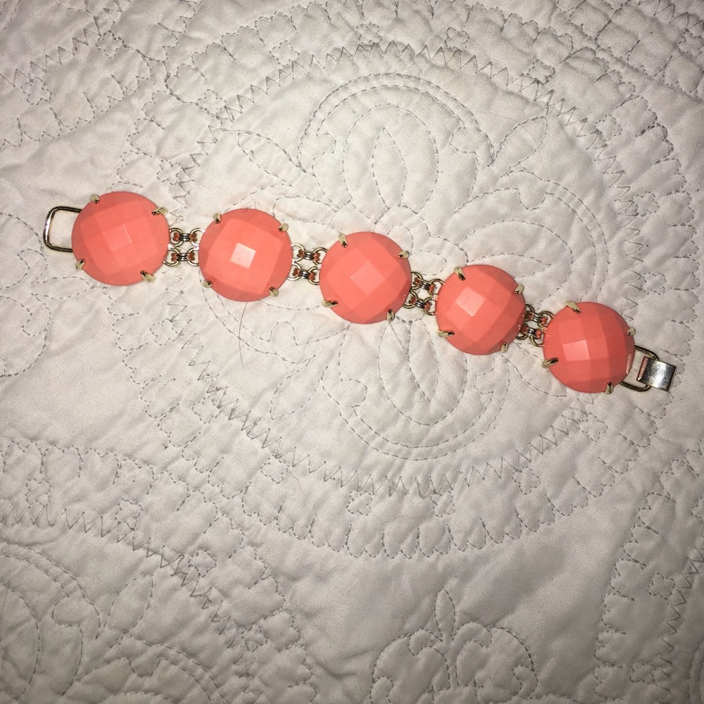 Kendra Scott Cassie bracelet Peach