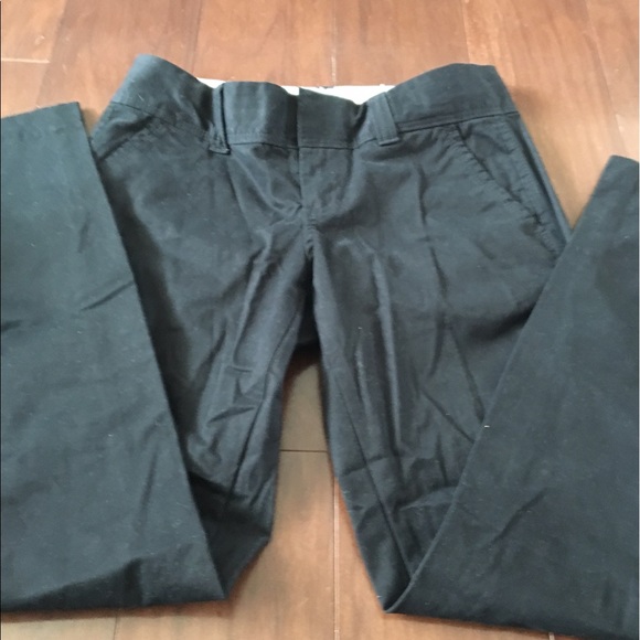 Like new Perfect slim crop Khakis black - Picture 4 of 6
