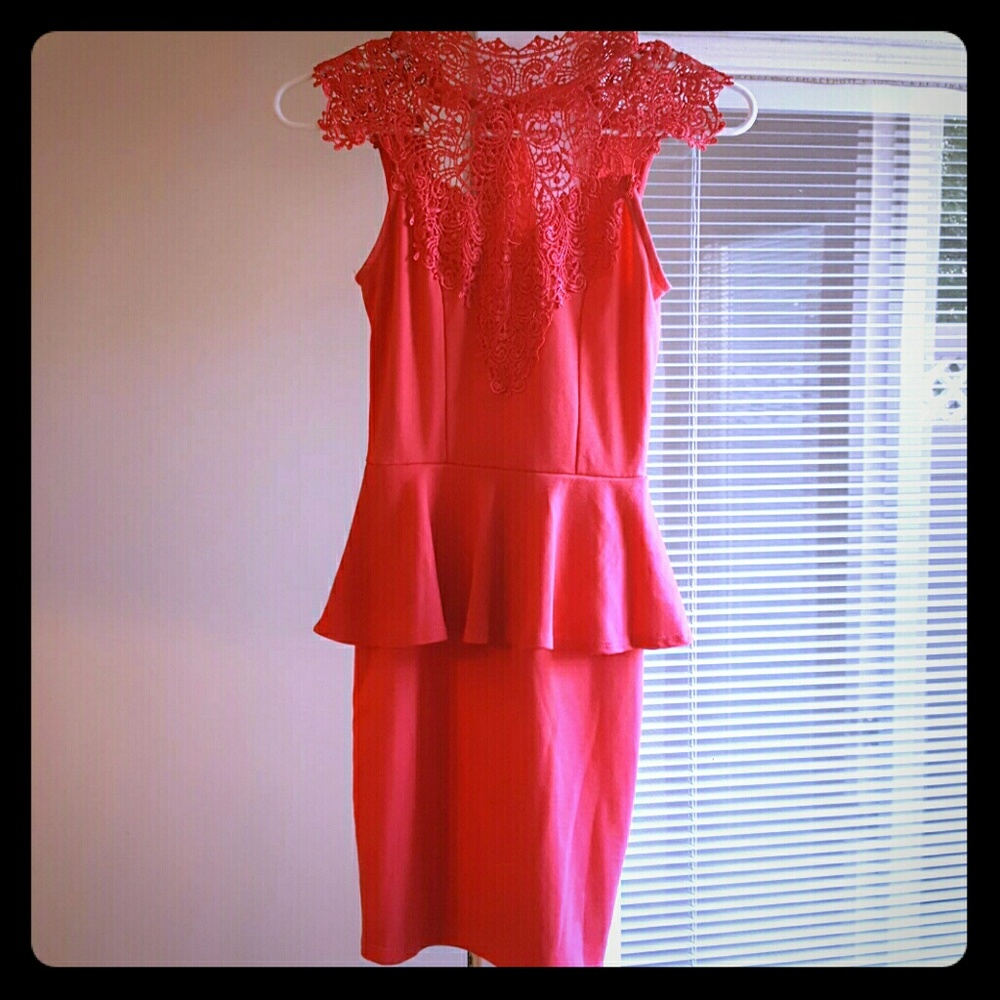 Coral Dress