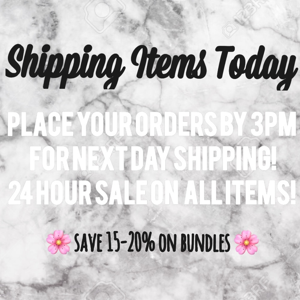 Sale on all items💖