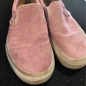 Women's 8.5 Purple Suede Vans