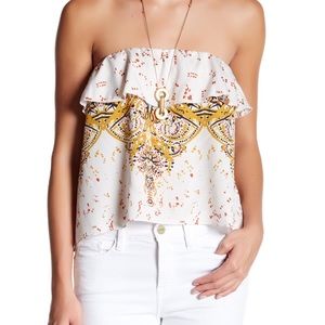 Free People strapless top great conditiom