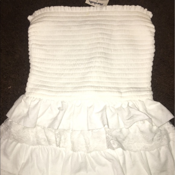 HOLLISTER RUFFLE TUBE TOP / NWT - Picture 3 of 5