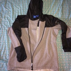 OBO Grey Rare  XL Adidas Zip Up with Hood