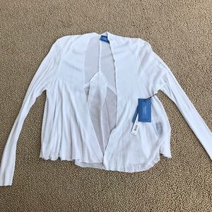 Simply Vera by Vera Wang White Sweater PXL