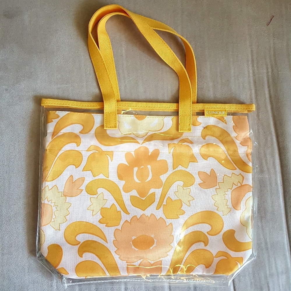 3 for $10 🌟 Small Yellow Beach Tote Bag