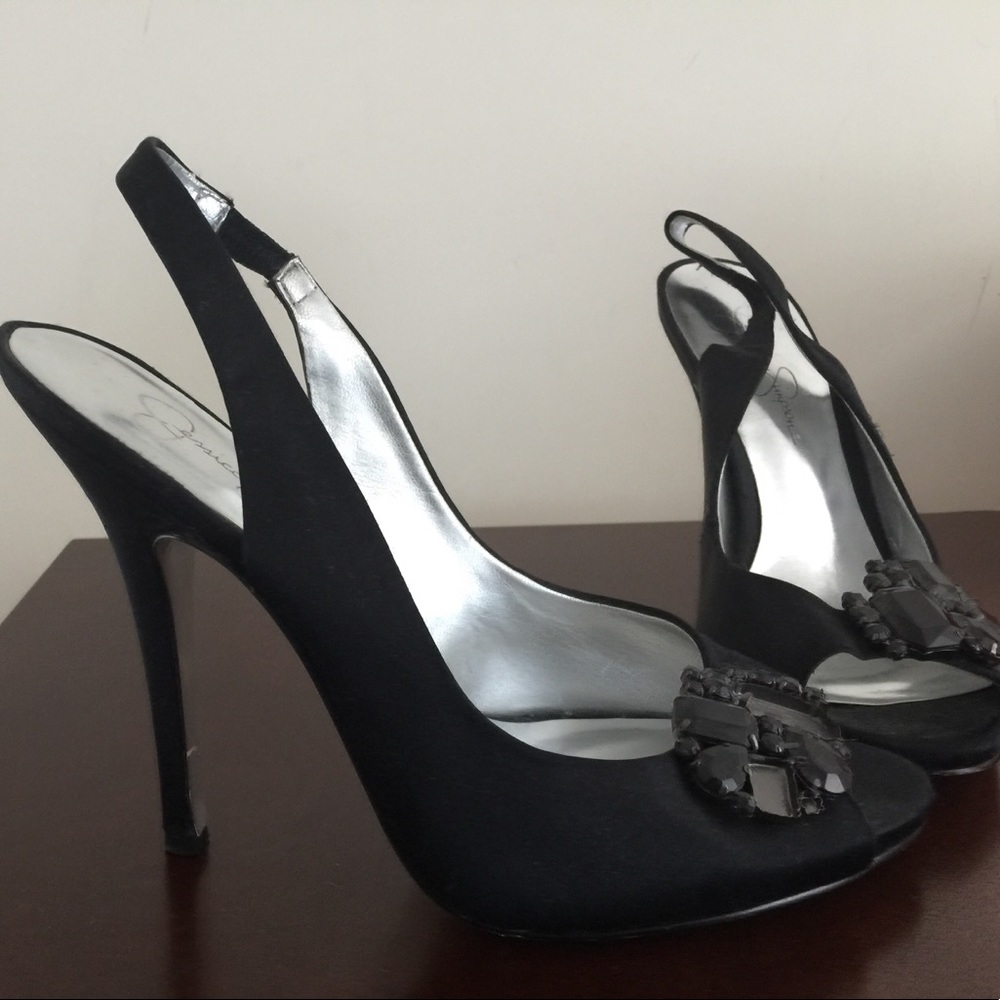 Beautiful Satin Evening Shoe