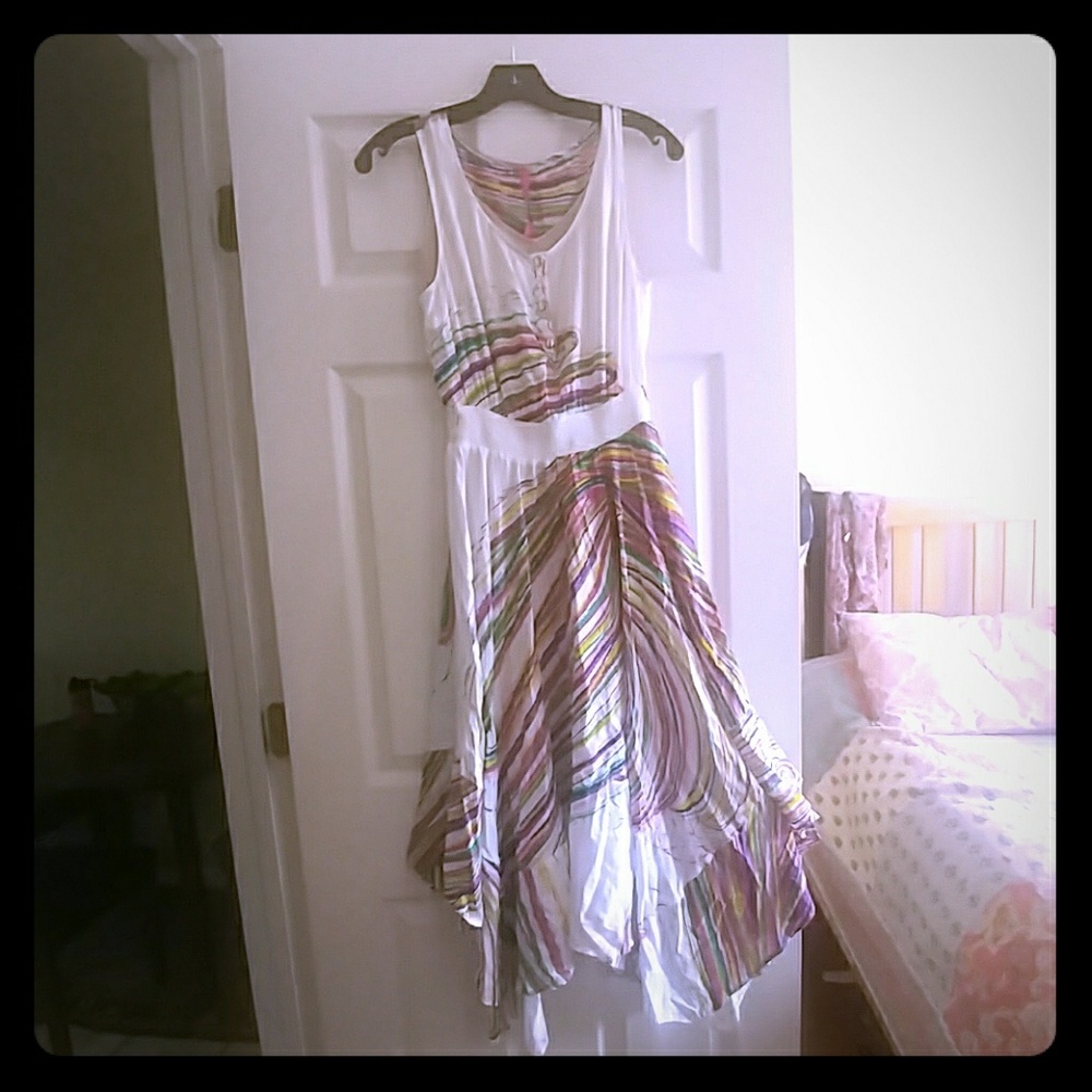 Plenty by Tracey Reese colorful swing dress