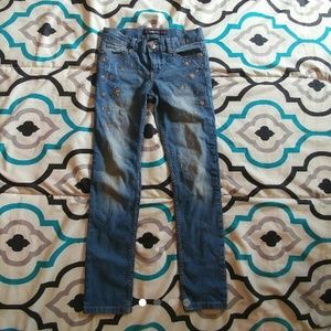 Girls Embellished Jeans