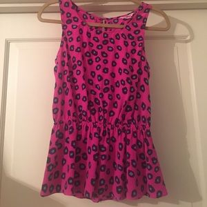 Lilly Pulitzer Patterned Peplum Too