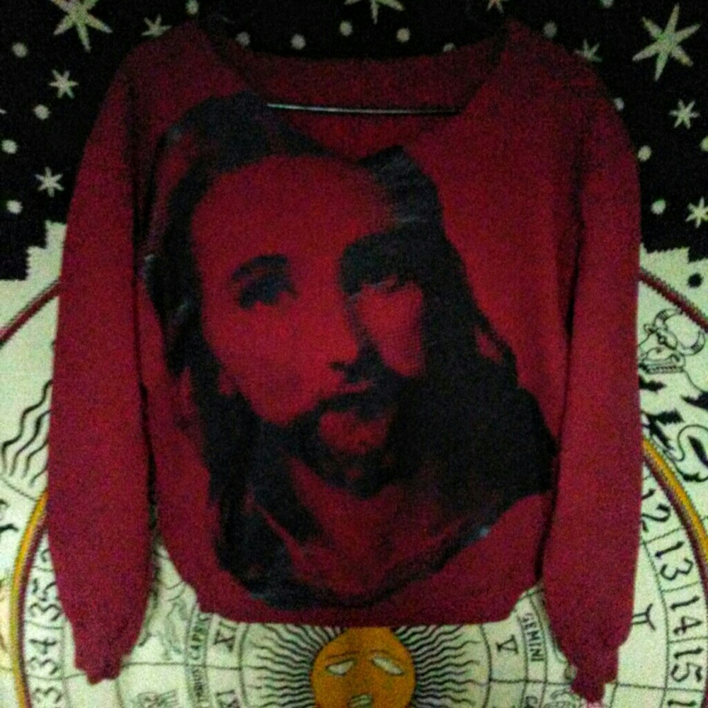 JESUS "JERZEEZS Super Sweats" Sweater