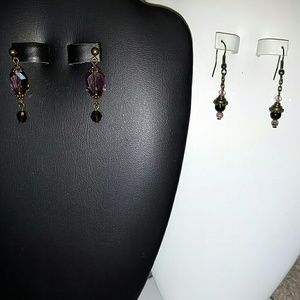 Crystal earrings