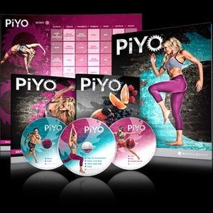 PIYO DVD Set by Chalene Johnson🤸🏻‍♀️💕
