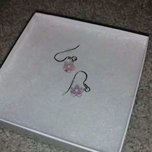 Flower earrings