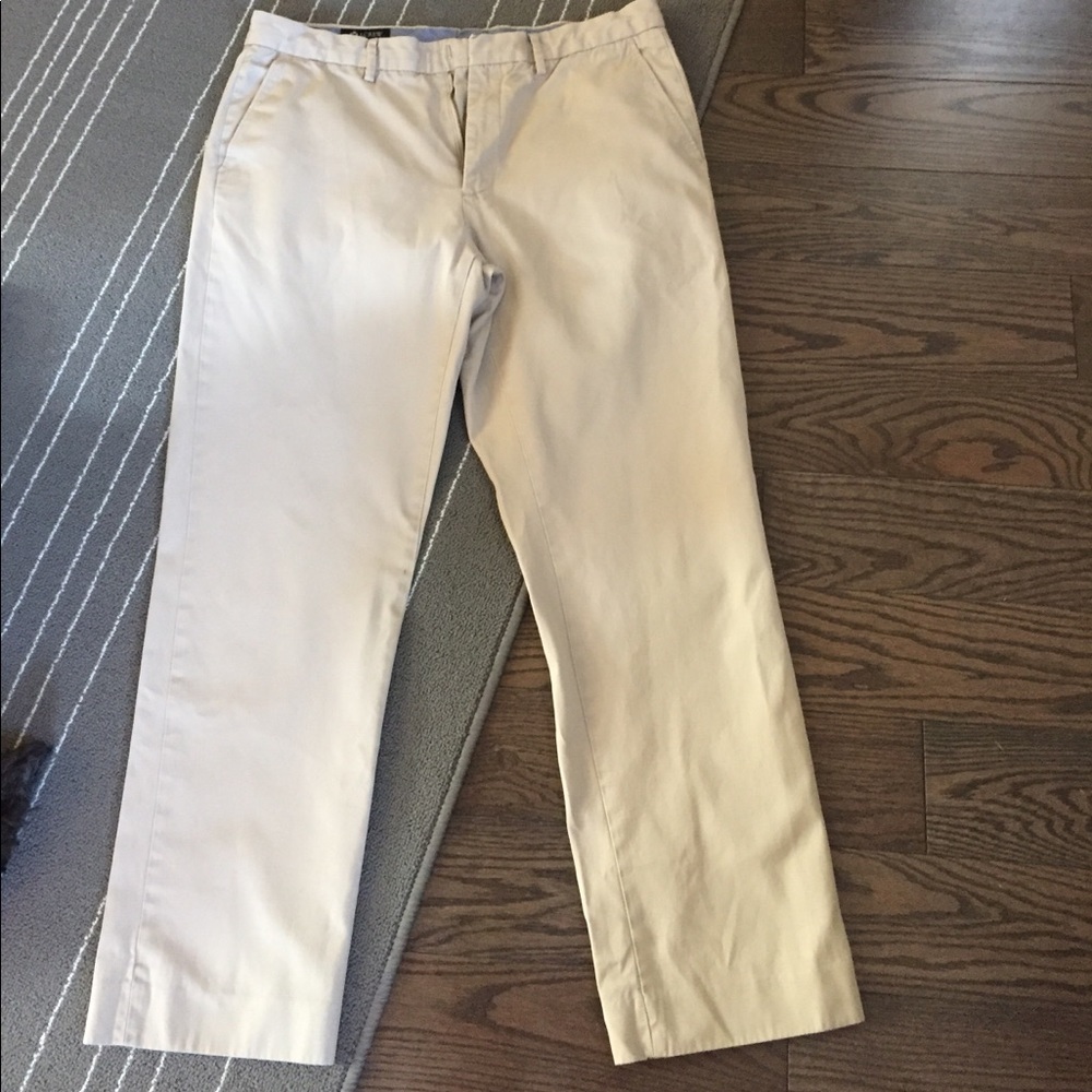 Khaki J Crew casual men's pants