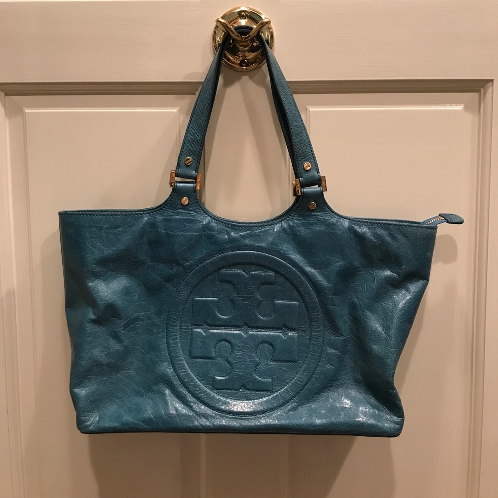 Tory Burch "Bombe" leather tote
