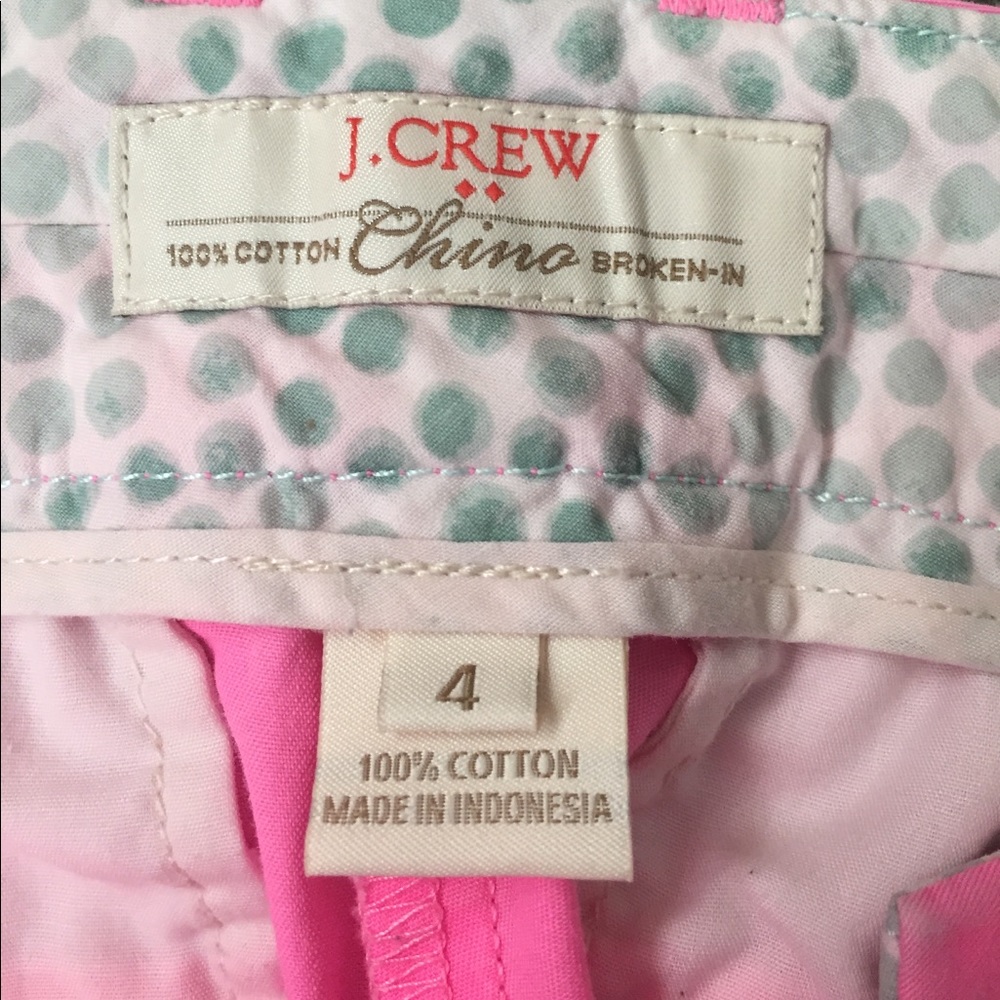 j.crew 'broken-in' chino shorts