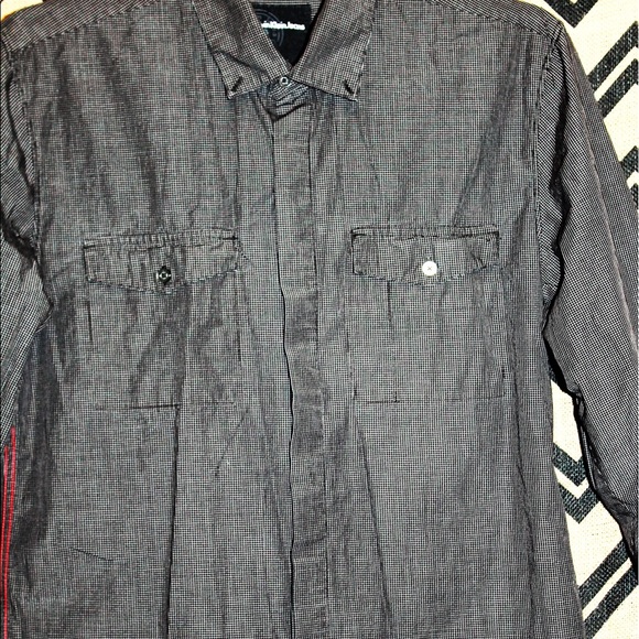 Calvin Klein men's large button down - Picture 1 of 4