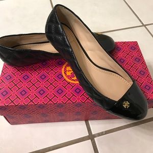 Tory Burch beat flats size 6 Claremont quilted