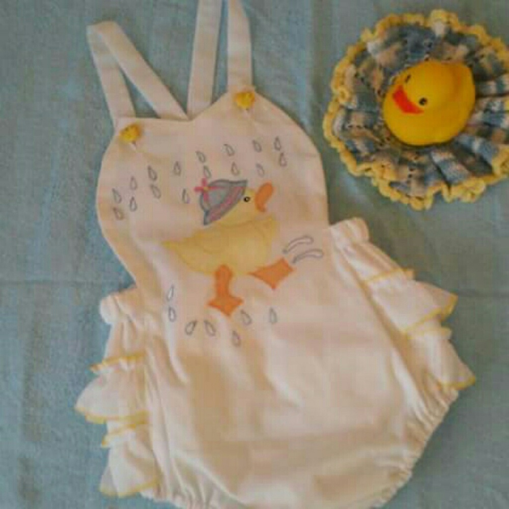 Puddle Ducks Romper