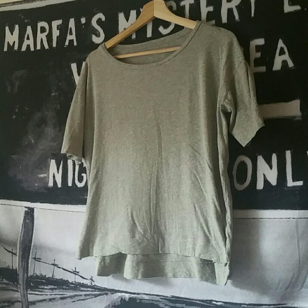 Small Everlane Cotton Drop Shoulder Tee