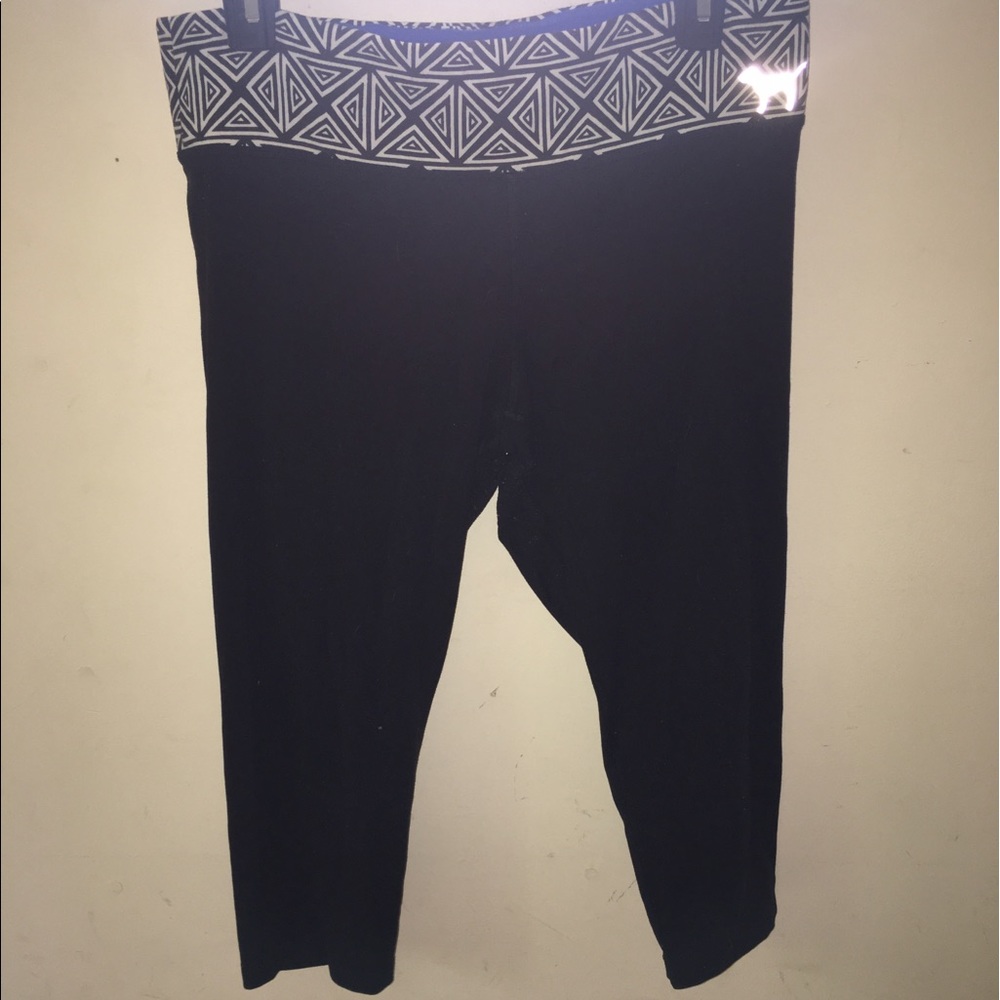 Pink Cropped Leggings