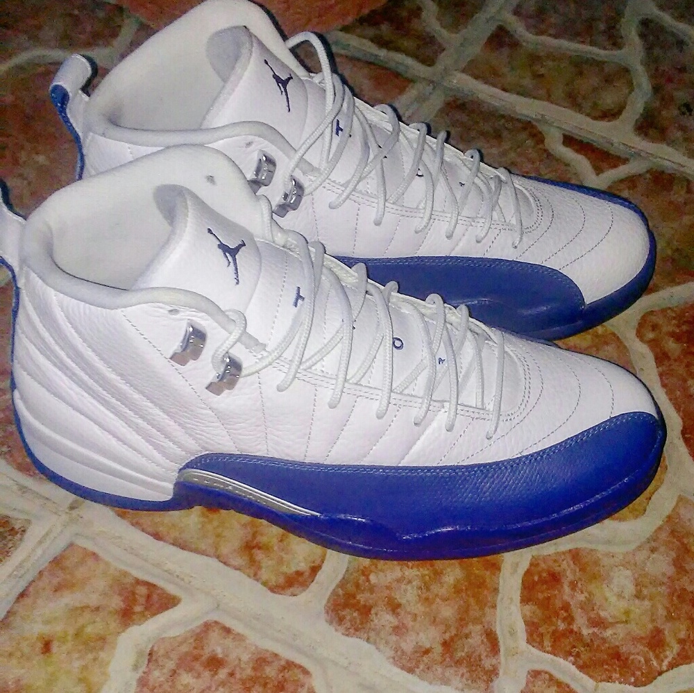 Mens Jordan 12 french Blue Size 12.5 - Picture 2 of 8