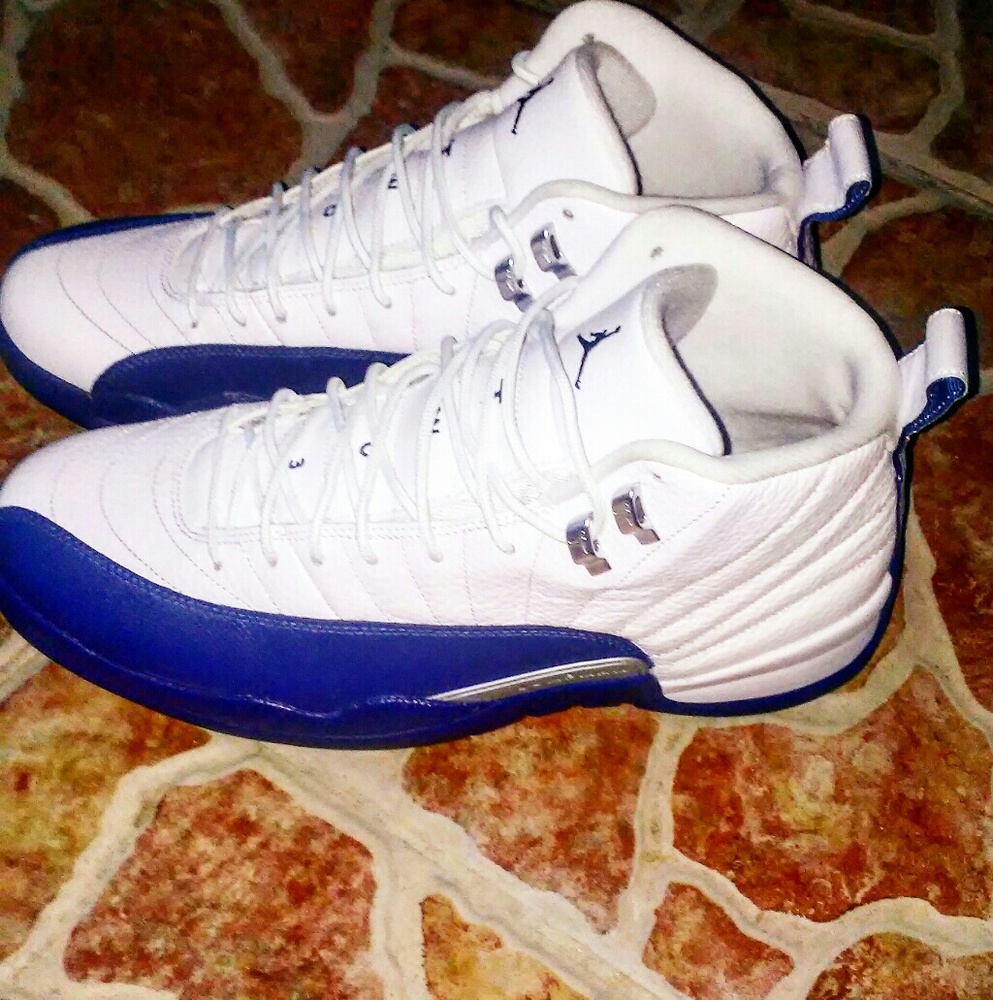 Mens Jordan 12 french Blue Size 12.5 - Picture 3 of 8
