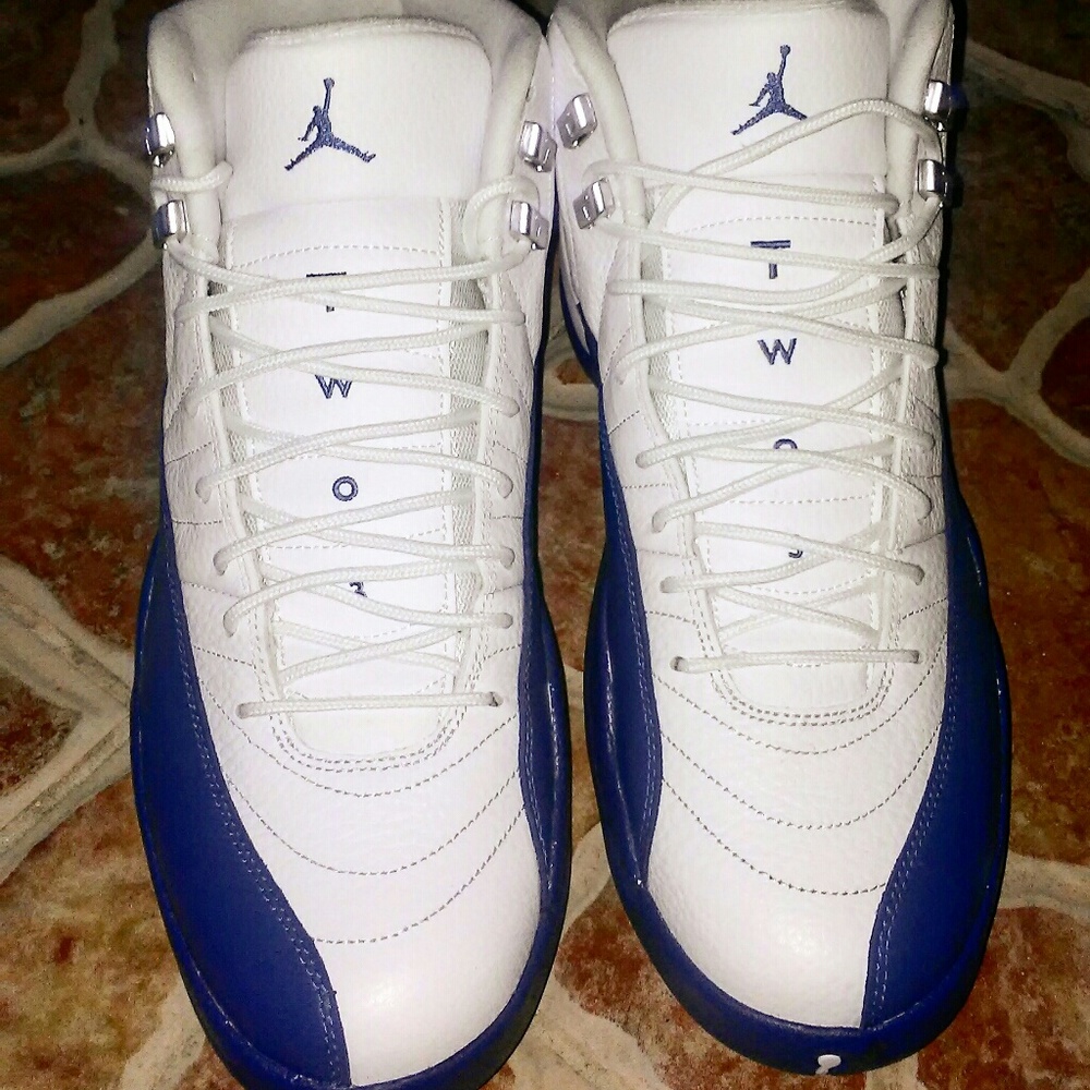 Mens Jordan 12 french Blue Size 12.5 - Picture 4 of 8