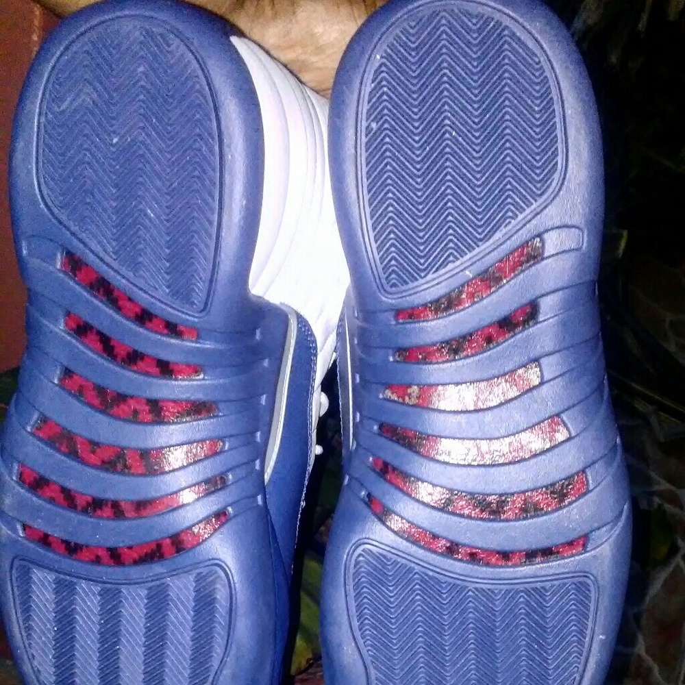 Mens Jordan 12 french Blue Size 12.5 - Picture 8 of 8