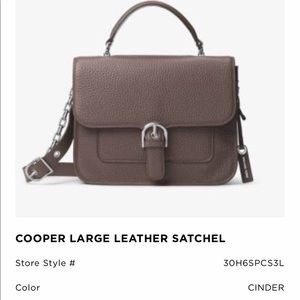 DO NOT BUY on hold Michael kors cooper satchel