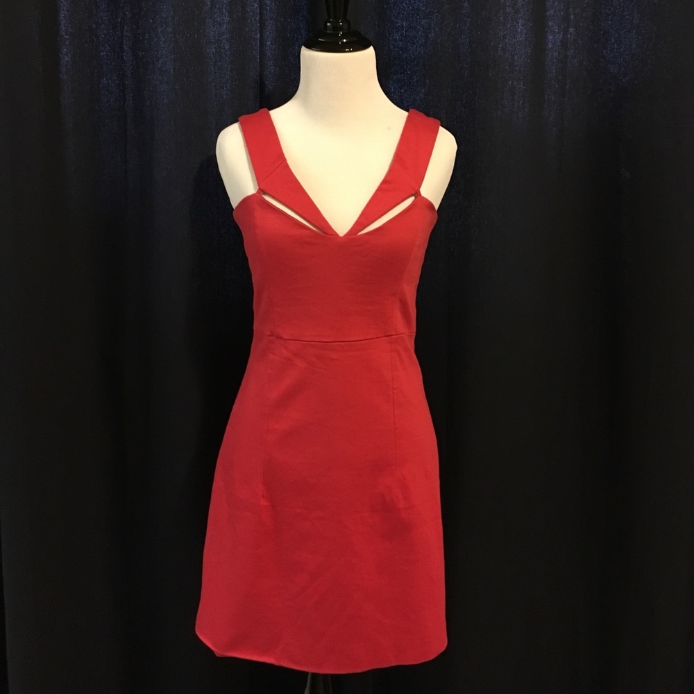 Sexy Red Cocktail Dress
