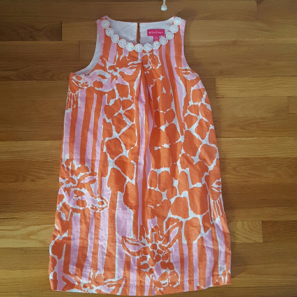 Lilly for Target Giraffe Print Girls Shift Dress