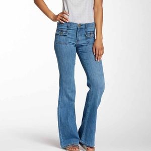 Current Elliott high waist wide leg