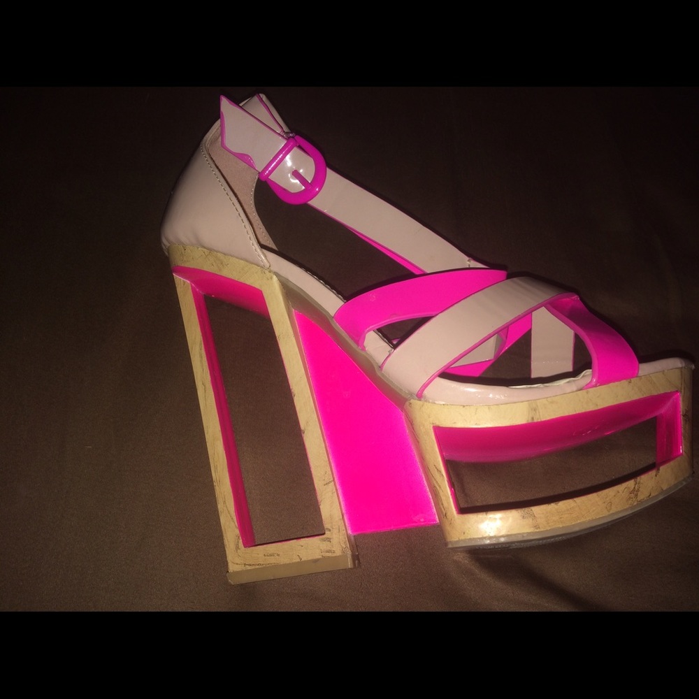 Cute platform heels