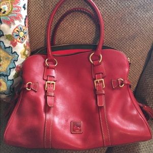 Dooney and bourke florentine domed satchel