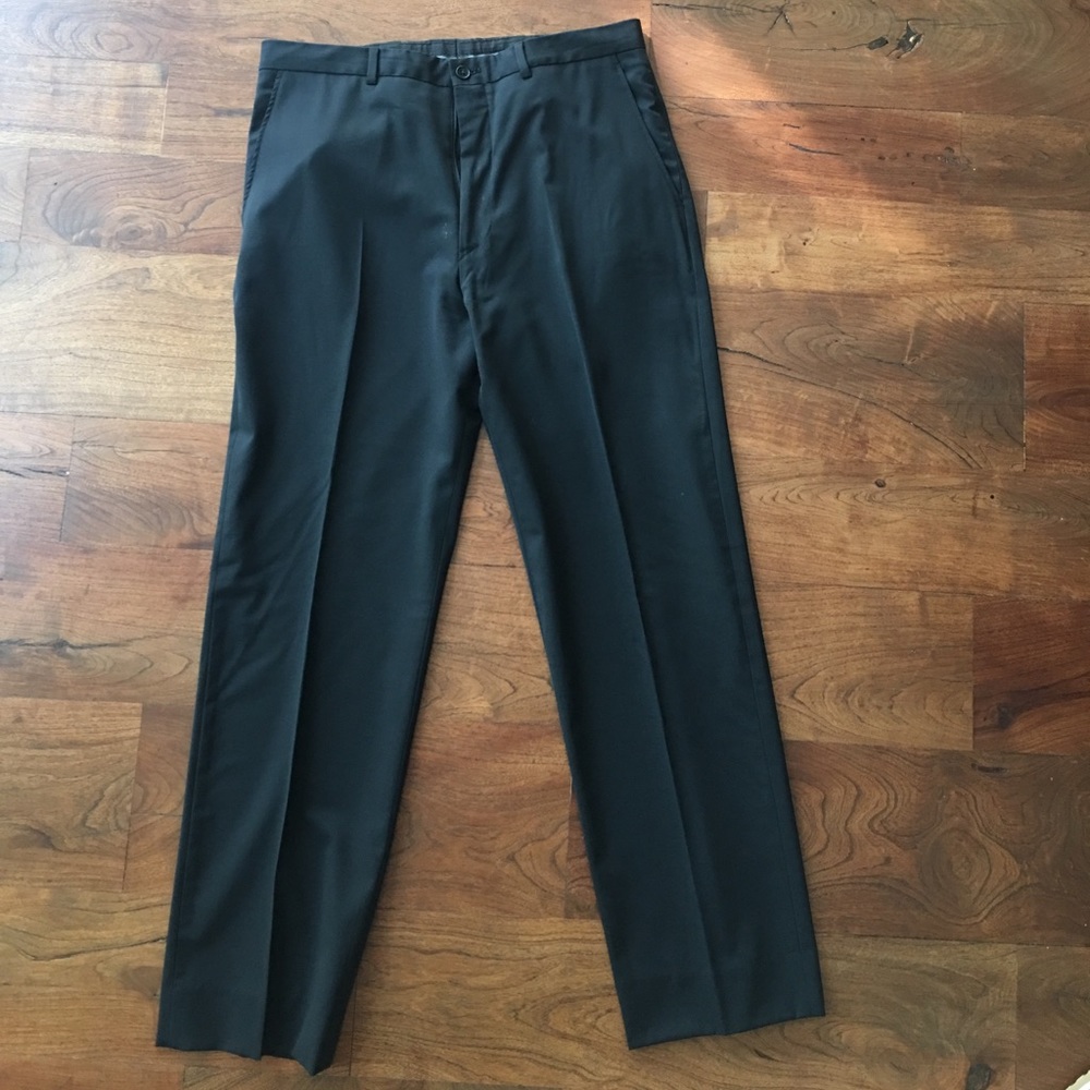 Armani Collezioni black pants.