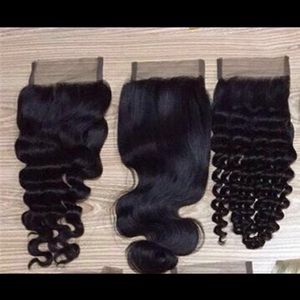 4x4 16" Peruvian lace closure