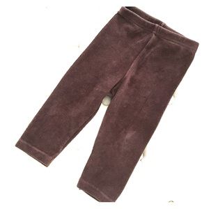Brown super soft leggings 6-12 month