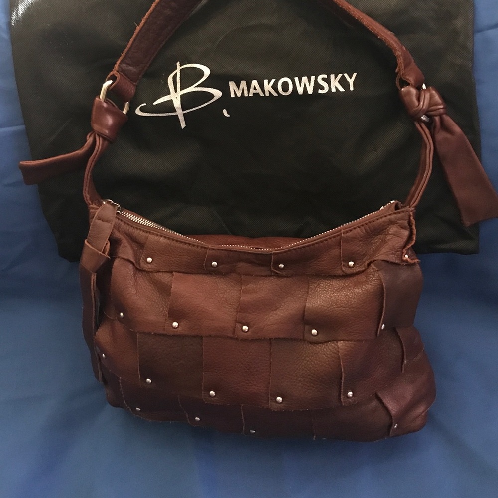 B. Makowsky shoulder handbag with dust bag