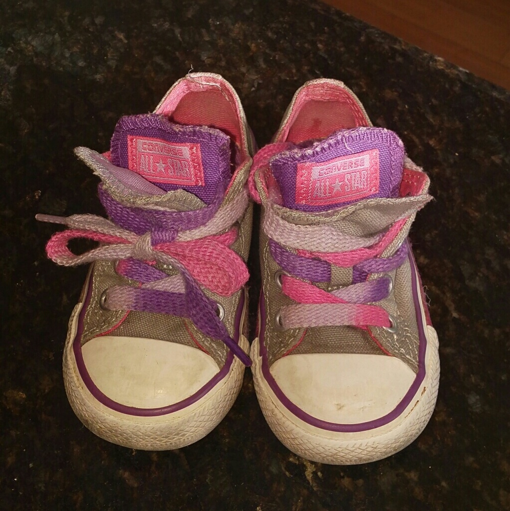Converse size 8 girls.