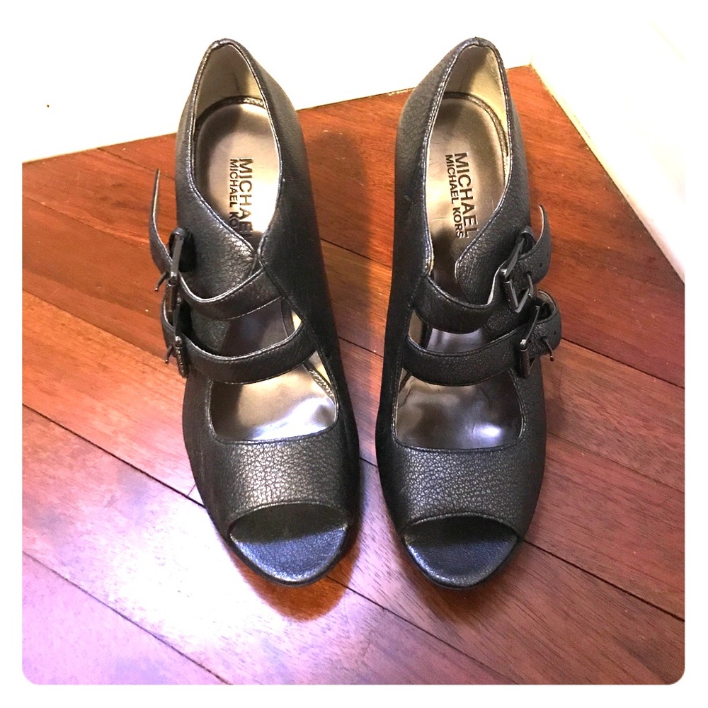 Michael Kors Heels - pewter