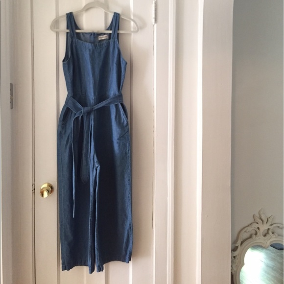 Madewell muralist chambray jumpsuit - Picture 2 of 8