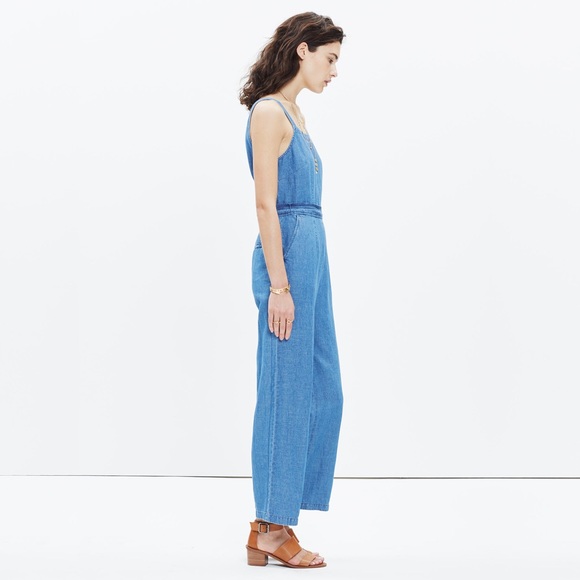 Madewell muralist chambray jumpsuit - Picture 5 of 8