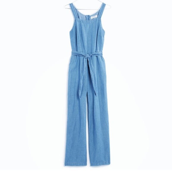 Madewell muralist chambray jumpsuit - Picture 7 of 8