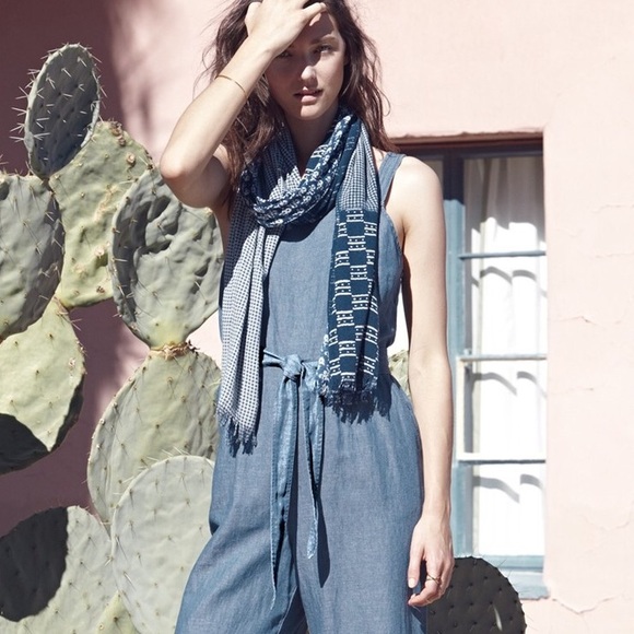 Madewell muralist chambray jumpsuit - Picture 8 of 8