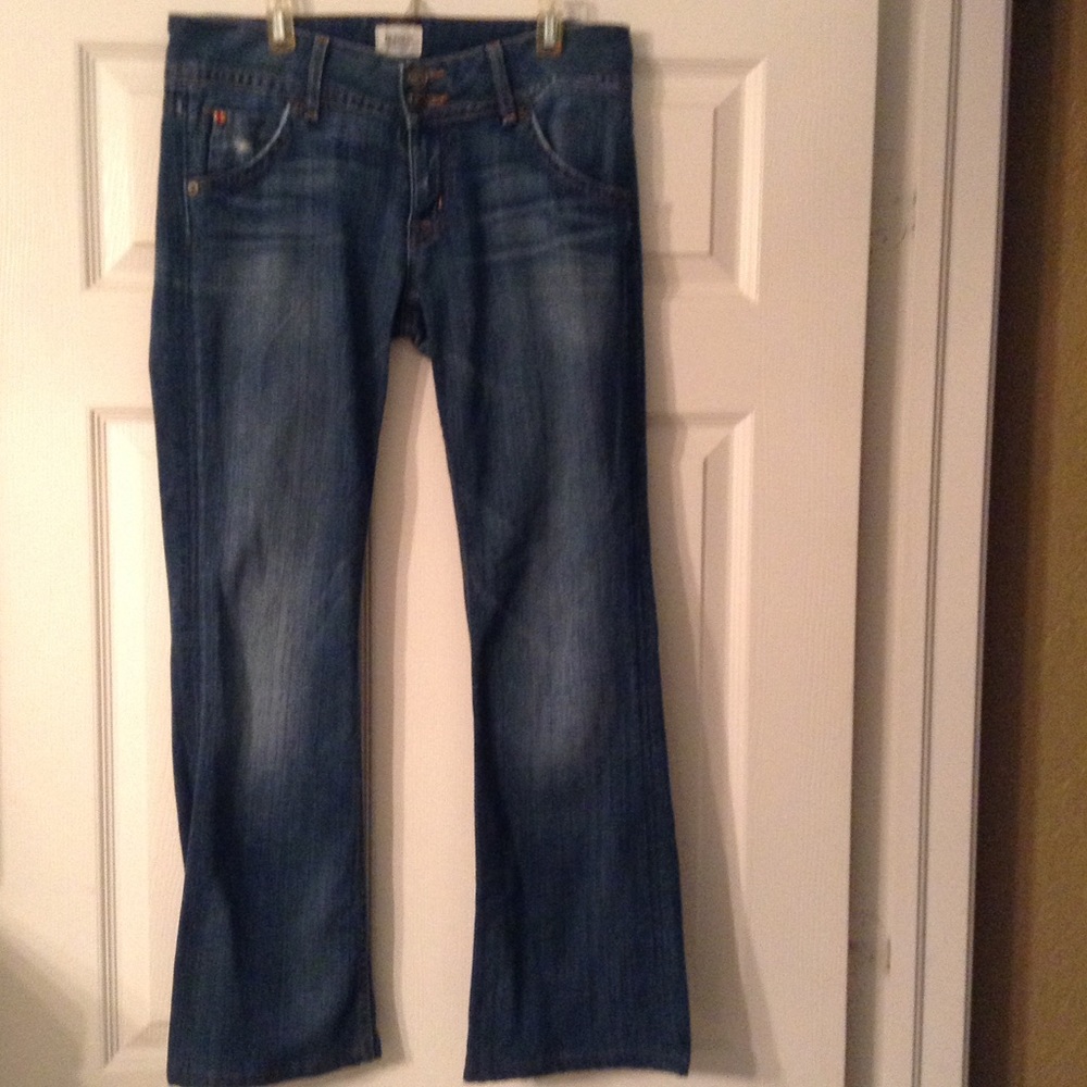 Hudson Jeans W/ Slight Rocker Flare