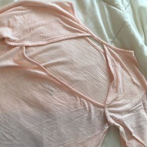 Long sleeve workout tee