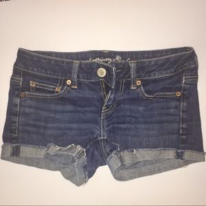 Low/Mid Rise Jean Shorts