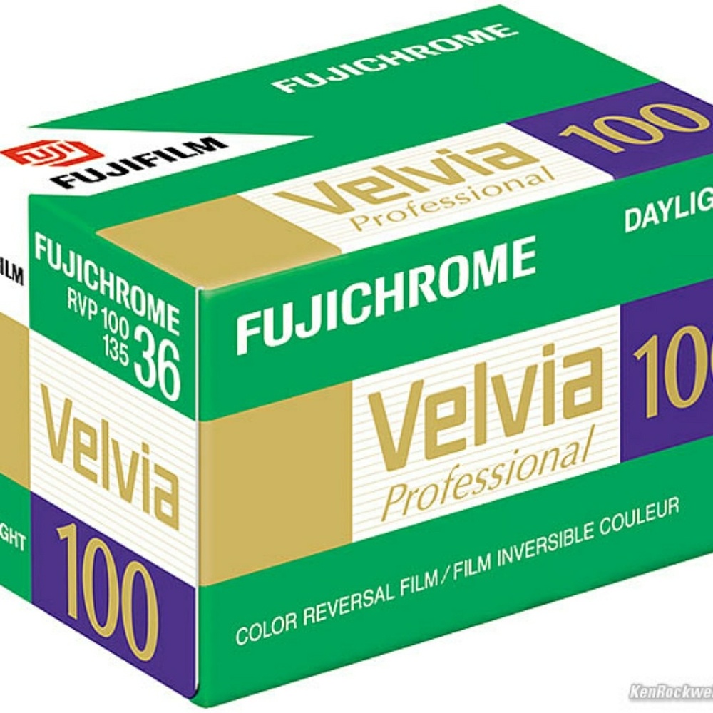 Fugi Velvia 100... Pack of 10